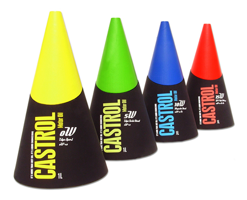castrol / oil packaging